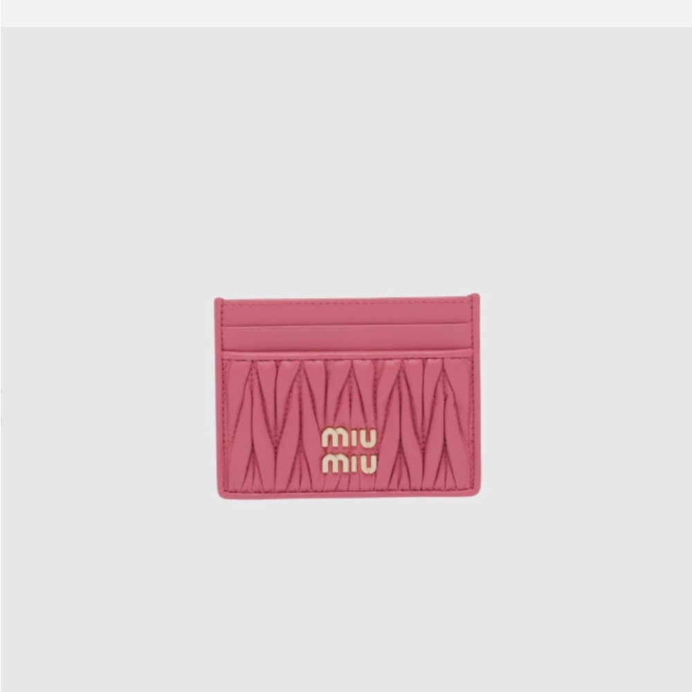 Miu miu card holder